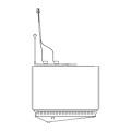Condensation Cont. Compress. - 2666034281 Evaporator Vertical Assembly [Electrolux Aeg]